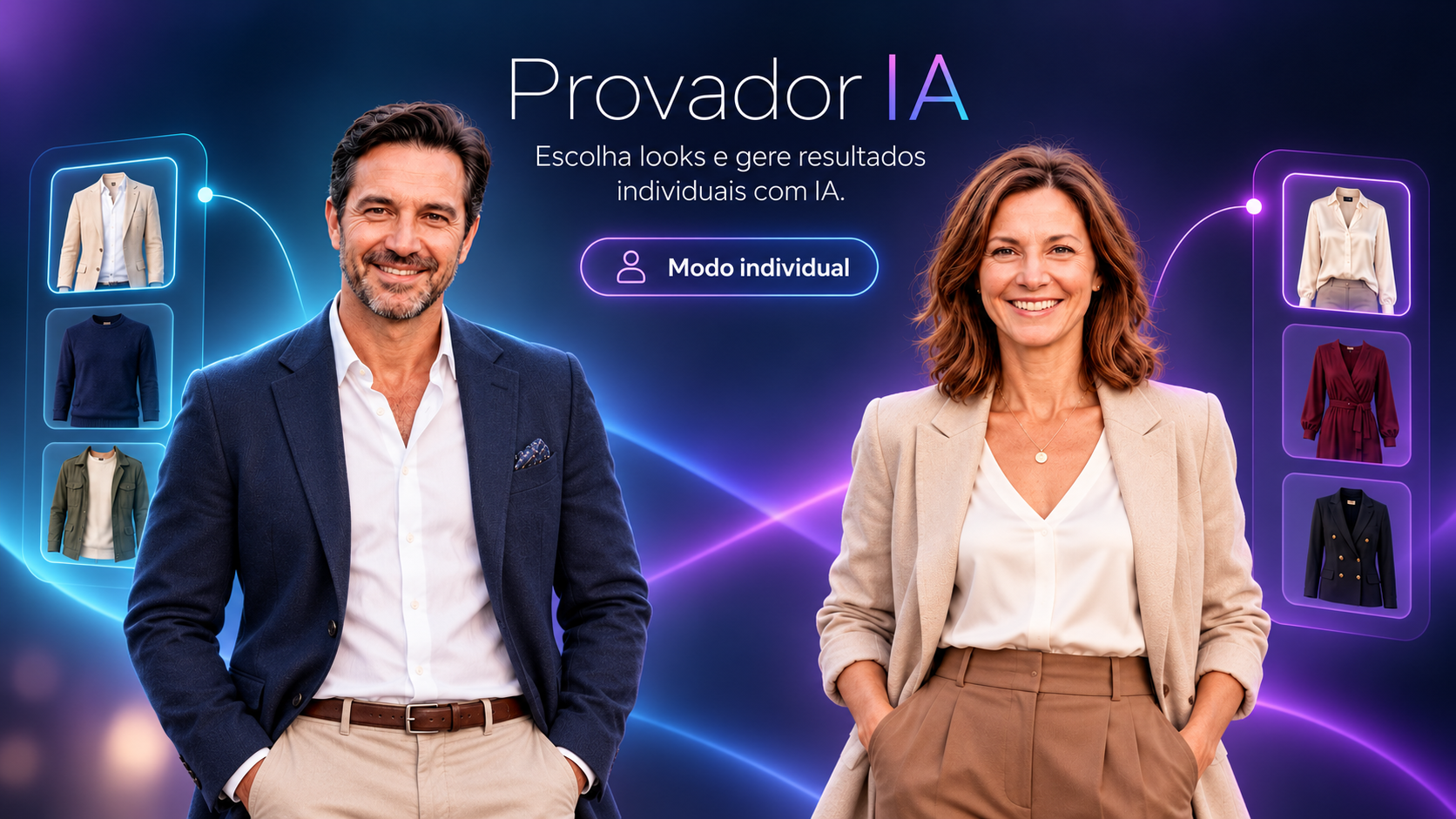 Exemplo do Provador IA